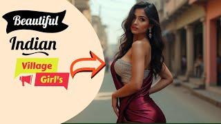 Beautiful Indian Village Girl Lookbook in Stunning 4K AI Lookbook | ai lookbook | village girl's