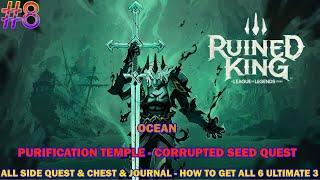 Ruined King walkthrough #8 - Ocean Purification temple - All chest & journal - How to get all ulti