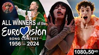 All Winners  of the Eurovision Song Contest (1956-2024)