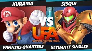 UFA 2023 - Kurama (Mario) Vs. Sisqui (Samus) Smash Ultimate - SSBU