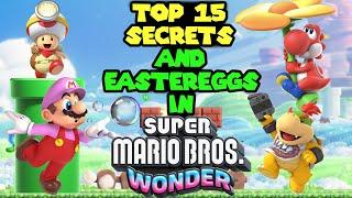 Top 15 Secrets & Easter-Eggs in Super Mario Bros. Wonder