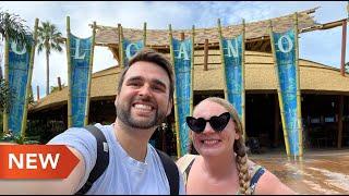 Universal Orlando Vlog | Day 5 | Volcano Bay & Backstage HHN Tour | Sep 2024 | Adam Hattan