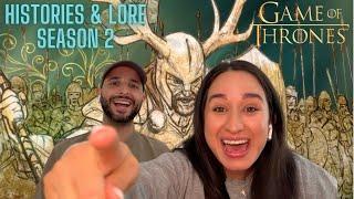 FIRST TIME WATCHING GAME OF THRONES "Histories & Lore Season 2"  Reaction