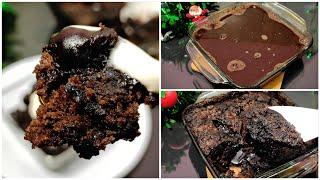 Eggless Pudding Cake/Hot Chocolate pudding cake #chirstmas