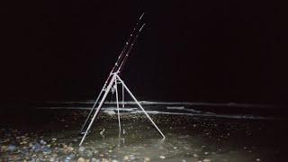 SEA FISHING UK - FISHING AT PEVENSEY BAY - SHORE FISHING IN EAST SUSSEX