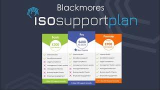 Blackmores ISO Support plan