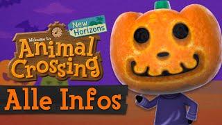 Alle INFOS & TIPPS zum HALLOWEEN EVENT  in Animal Crossing New Horizons 