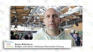 Warum wir für freie Bildung einstehen ... Dejan Mihailovic | www.mihajlovicfreiburg.com