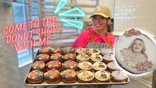 Let’s make a surprise donut flavor! // Day in my life as a donut shop owner