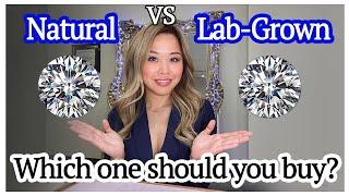 Should you buy a Lab Grown Diamond? | 2ct Lab Grown vs Natural Diamond Comparison | Ultimate Guide