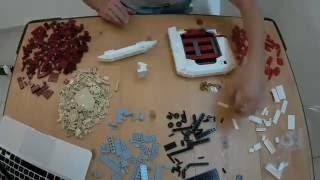 LEGO Alien Chestburster created by The Arvo Brothers - Time-Lapse Destroy This Nerd