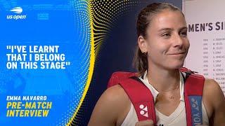 Emma Navarro Pre-Match Interview | 2024 US Open Quarterfinal