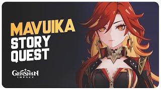 Mavuika Story Quest (Full Quest) As the Blazing Sun | Genshin Impact 5.3