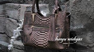 Livestream Fashion Tas Kulit Reptile Hayu Widyas Handmade 08092020