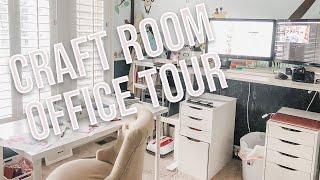 REALISTIC Home Office / Craft Room Tour 2020