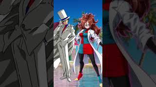 Kaito vs Goku and Android 21 Rere fight mode #goku #anime