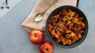 Traditional Sicilian Apple Caponata Recipe: A Winter Side Dish from Italy