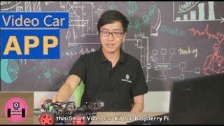 Control SunFounder Smart Video Car for Raspberry Pi on Windows & Android App