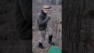 Греемся на вечёрке как умеем  #hunting