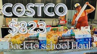 BACK TO HOMESCHOOL BIG COSTCO HAUL||FEEDING 4 TEENS 