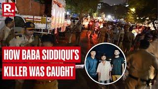 Baba Siddique Death | Video Shows People Nab Baba Siddiqui's Killer After Shootout