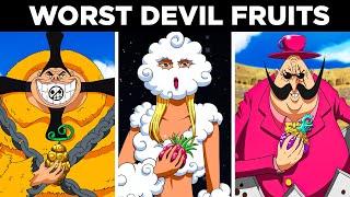 20 WORST Devil Fruits in One Piece!