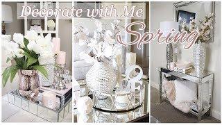 Decorate with me Spring: Vignettes | Spring Table Styling