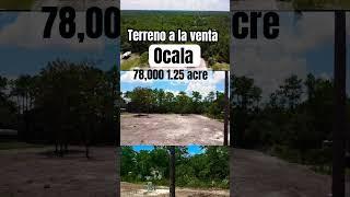 Terreno en Ocala a la venta por dooo 78,000