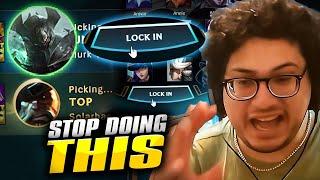 LEAGUE PLAYERS NEED TO STOP DOING THIS !!!