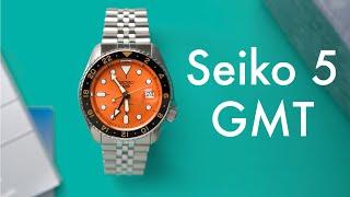 I bought the new Seiko 5 GMT SSK005