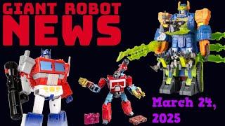 INSERT CLIKBAIT TITLE HERE | Giant Robot New for March 24, 2025 | #transformers