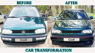 VW Golf 3  / Car Transformation in 6 minutes