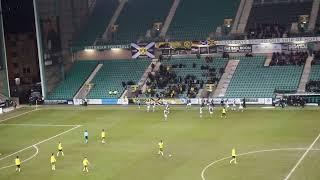 THE MOMENT HIBS SCORED v DORTMUND!!!