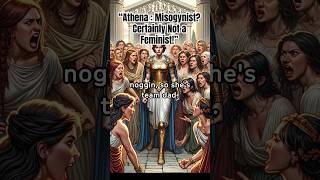"Athena: Misogynist? Certainly Not a Feminist!"  #fun #greekmythology #mythology #myths #shortmyths