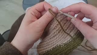 Nalbind & chill - Starting a sock heel and reflecting on this VEDA - VEDA day 30