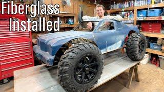 Installing the Fiberglass  - Mini Lifted Muscle Car - Part 6