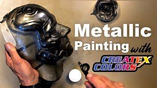 Terminator Makeup FX Part 1: Painting Prosthetics with Createx Colors