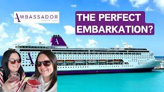 Ambassador Cruise Line - Ambition Day 1 - Embarkation Day in London Tilbury