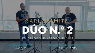 Carl Stamitz: Duet #2 for clarinet and alto clarinet. Marco Mazzini & Alan Espinoza (Peru)