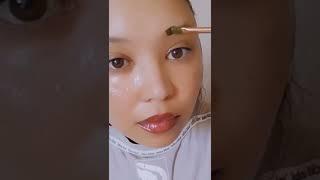 Henna brows tutorial #hennastain #hennabrows how to henna eyebrows