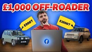 £1000 Off-Roader Buying Challenge