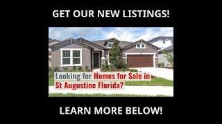 HOMES FOR SALE IN ST AUGUSTINE FL