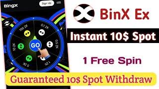 Instant 10$ Spot Withdraw @EarningOfficial24 Instant Crypto Exchange LootBingX Instant Loot