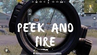 How to peek and fire in PUBG pc emulator? [ Tencent Gaming Buddy]