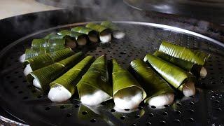 农村偏远山区，漫山遍野的粽子叶，摘点回家做清明粑/Rice dumplings leaves/leaf wraped rice/Chinese 故山春