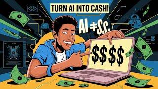 Turn AI Into Cash: Easiest AI Side Hustle for Passive Income in 2024!