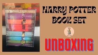 Harry Potter book set unboxing | J K Rowling | Ashi's Book Hub |