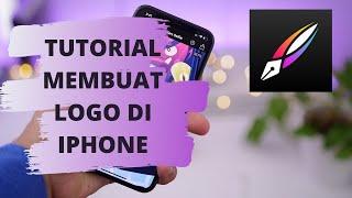 Tutorial membuat logo di ios menggunakan vectornator-x | Iphone SE 2016 |