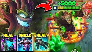 THE MOST UNFAIR MAOKAI BUILD IN LEAGUE OF LEGENDS... (I CAN LITERALLY 1V5)