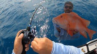 Slow pitch jigging and offshore fishing